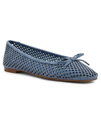 Anne Klein Women's Aspen-p Snip Toe Ballet Flats