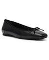 Anne Klein Women's Aspen Snip Toe Ballet Flats In Black