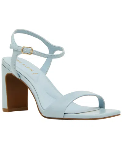Anne Klein Beata Ankle Strap Sandal In Blue