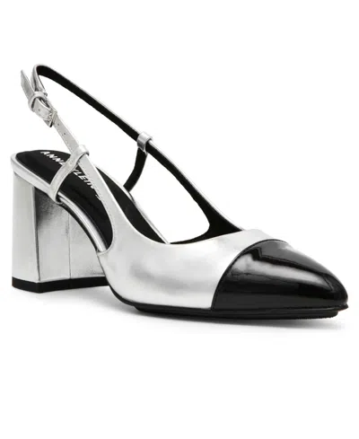 Anne Klein Brinlee Pointed Toe Pump In Silver,black