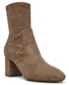 Anne Klein Women's City Block Heel Dress Booties In Truffle Ms