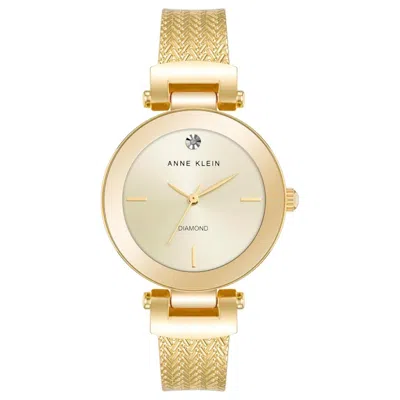 Anne Klein Women's Classic Gold Dial Watch