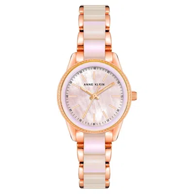 Anne Klein Women's Classic Rose Gold Dial Watch