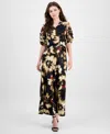 Anne Klein Women's Printed Pull-on Maxi Skirt In Multi