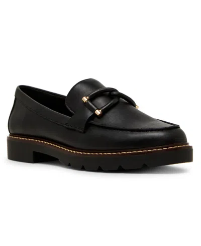 Anne Klein Ellison Moc Toe Loafer In Black