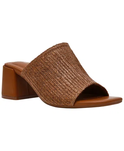 Anne Klein Flutter Slide Sandal In Multi