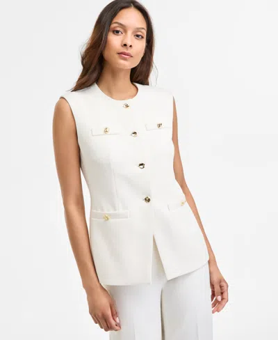 Anne Klein Women's Four-button Vest