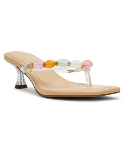 Anne Klein Women's Gwenn Slip-on Dress Sandals In Multi