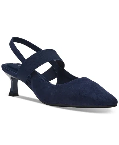 Anne Klein Women's Issia Kitten Heel Pumps In Blue