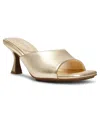 Anne Klein Women's Jerilyn Square Toe Mule Dress Sandals In Light Gold