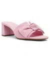 Anne Klein Women's Kizmet Knot Block Heel Dress Sandals In Light Pink