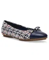 Anne Klein Women's Luci Cap Toe Ballet Flats In Blue Multi