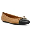 Anne Klein Women's Luci-q Slip On Flats In Brown