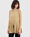 Anne Klein Monteray Cardigan In Brown