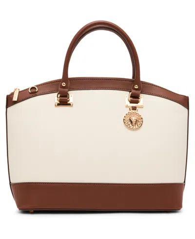 Anne Klein Women's New Recruits Dome Satchel In Brown