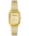 Anne Klein Women's Octagon Gold-tone Stainless Steel Watch, 35mm In Gold-tone