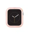 ANNE KLEIN WOMEN'S PINK ACETATE PROTECTIVE CASE DESIGNED FOR 40MM APPLE WATCH