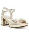 Anne Klein Women's Piper Platform Block Heel Dress Sandals