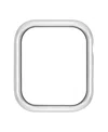 Anne Klein Women's Polished Silver-tone Alloy Metal Protective Case Designed For Apple Watch 41mm In Silver-tone