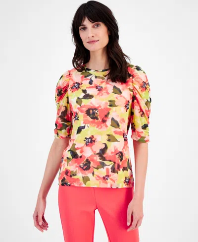ANNE KLEIN RUCHED T-SHIRT 