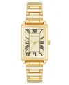 ANNE KLEIN WOMEN'S QUARTZ GOLD-TONE ALLOY BRACELET WATCH, 21MM