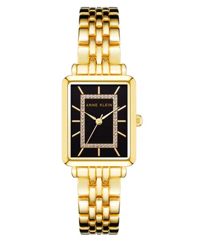 Anne Klein Women's Quartz Gold-tone Alloy Bracelet Watch, 24mm