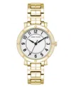 Anne Klein Women's Quartz Gold-tone Metal Alloy Watch, 30mm In Gold