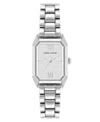 Anne Klein Women's Quartz Petite Octagonal Silver-tone Metal Alloy Bracelet Watch, 21mm
