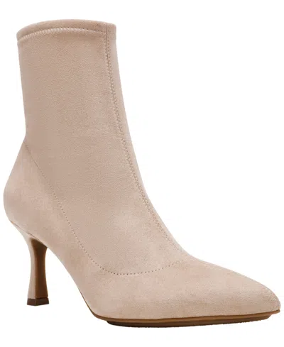 Anne Klein Women's Reesse Pointed Toe Booties In Neutral