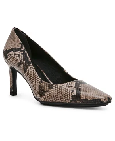 Anne Klein Women's Ruthie Snip Toe Pumps In Snake