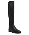 Anne Klein Candela Riding Boot In Black Leather