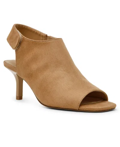 Anne Klein Semana Ankle Strap Sandal In Nude
