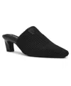 Anne Klein Sianna Mule In Black Knit