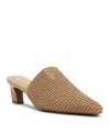 Anne Klein Sianna Mule In Tan Knit