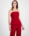 Anne Klein Flared Camisole In Titian Red