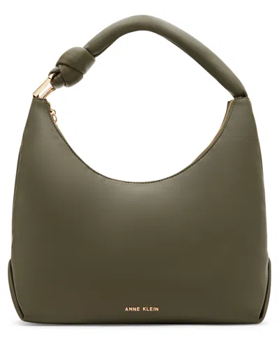 Anne Klein Women's Soft Knot Hobo Bag In Green ModeSens