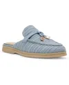Anne Klein Solay Mule In Blue