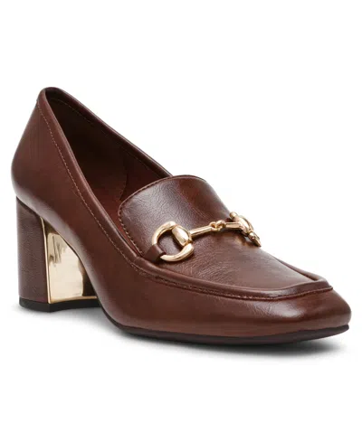 Anne Klein Women's Tobi Block Heel Tailored Pumps