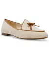 Anne Klein Women's Town Bow Pointed Toe Loafers In Nat,cognac