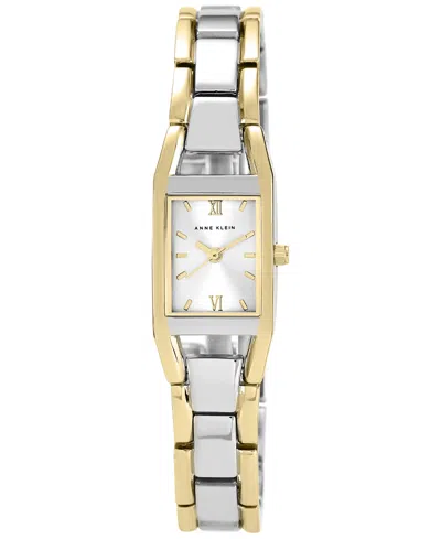Anne Klein Women's Two Tone Bracelet Watch 10-6419svtt In No Color
