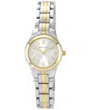 Anne Klein Women's Two Tone Bracelet Watch 28x26mm In No Color