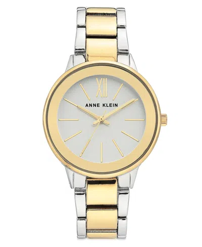 Anne Klein Women's Two-tone Bracelet Watch 37mm In Twotone