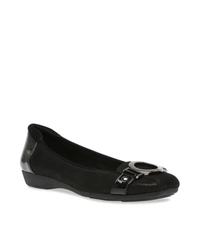 Anne Klein Women's Umeko Snip Toe Ballet Flats In Black