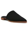 Anne Klein Women's Vassar Pointed Toe Knit Mules In Black Knit