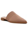 Anne Klein Women's Vassar Pointed Toe Knit Mules In Camel Knit