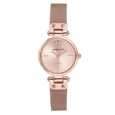 Anne Klein Women's Wanita Rose Gold Dial Watch In Pink