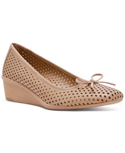 Anne Klein Women's Winslet Wedge Pumps In Brown
