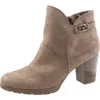 Anne Klein Womens Chain Faux Leather Mid-calf Boots In Multi