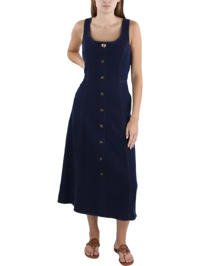 white dresser near me Rib T-Shirt Campbell Denim Dress in Color:Black/Emerald global-style-Amari Velvet Midi Dress