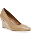 Anne Klein Simone Wedge Pump In Brown
